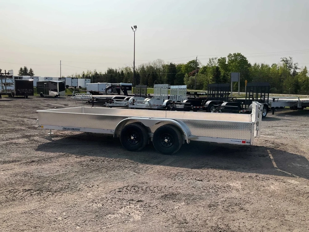 2026 Stronghaul 82x18 3.5 Ton Aluminum Landscape alt