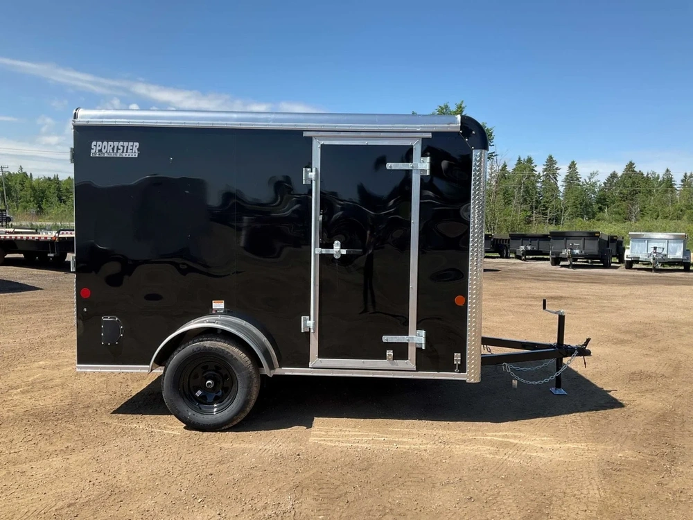 2025 Car Mate Trailers 6x10 Sportster Cargo Trailer alt