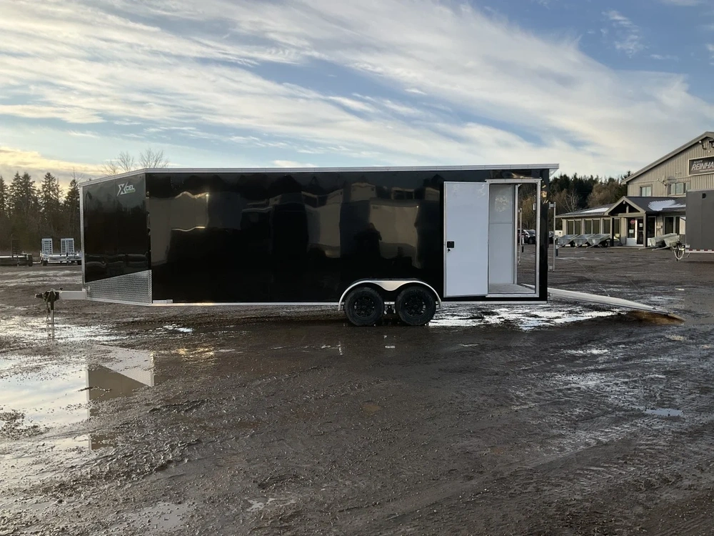 2026 Xcel Trailers 7x22 Plus 5 V-nose Aluminum Snowmobile alt