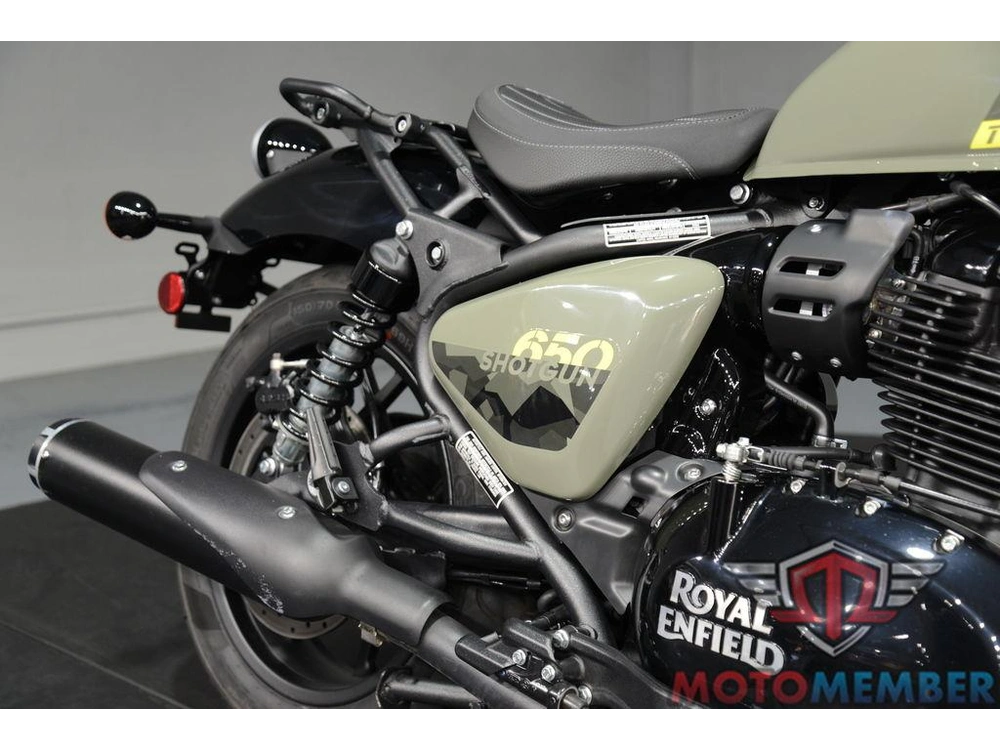 2024 Royal Enfield Shotgun 650 Drill Green alt