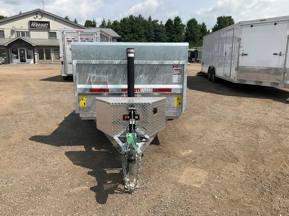 2026 Xcel Trailers 5x10 Ares Galvanized Dump Trailer alt
