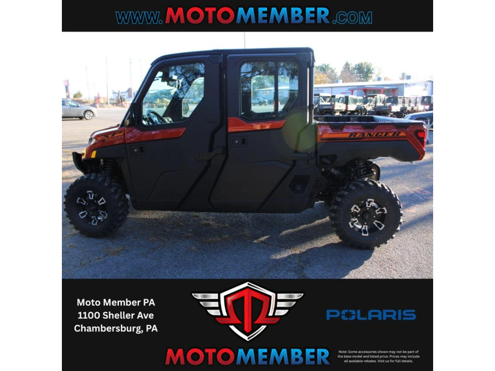 2026 Polaris Ranger Crew Xp 1000 Northstar Edition Ultimate Orange Rust alt