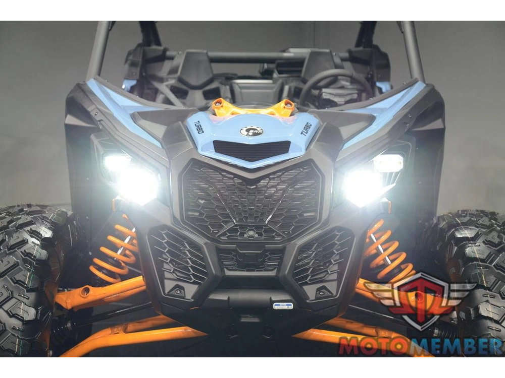 2026 Can-am Maverick X3 Ds Turbo Scandi Blue & Orange Crush alt
