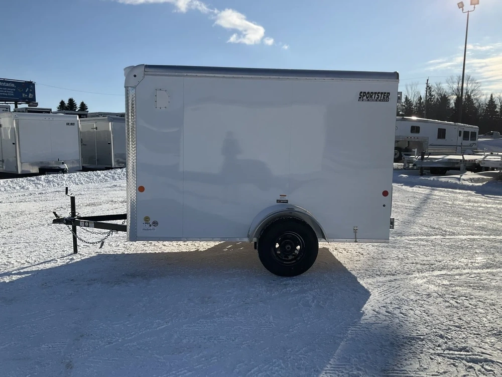 2026 Car Mate Trailers 6x10 Sportster Cargo Trailer alt