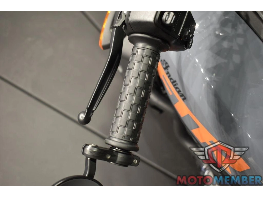 2023 Indian Motorcycle Ftr Stealth Gray/orange Burst alt