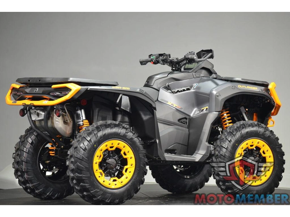 2026 Can-am Outlander Xt-p 1000r Mineral Grey & Orange Crush alt