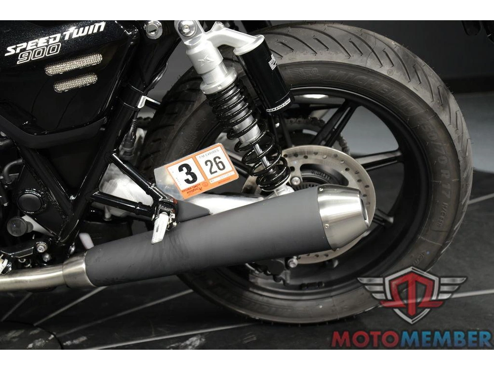 2025 Triumph Speed Twin 900 Phantom Black/aurum Gold alt