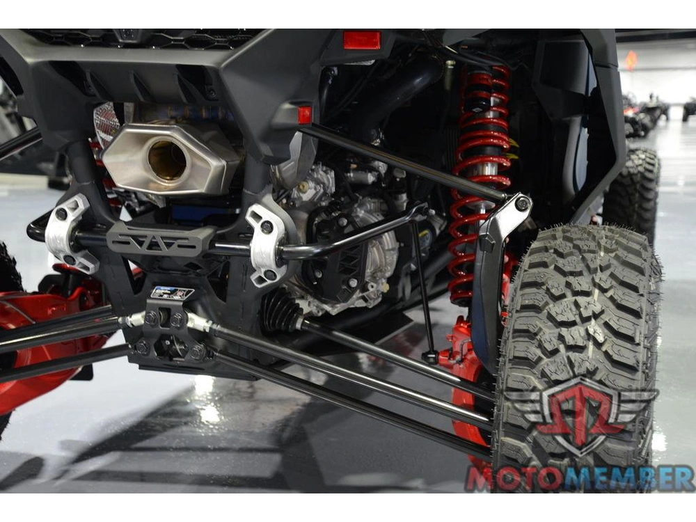 2025 Can-am Maverick R Max X Rs With Smart-shox Dusty Navy & Legion Red alt
