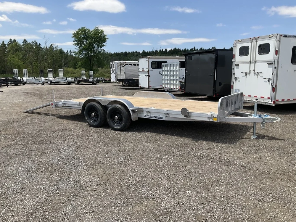2025 Stronghaul 82x18 5 Ton All Aluminum Car Hauler alt
