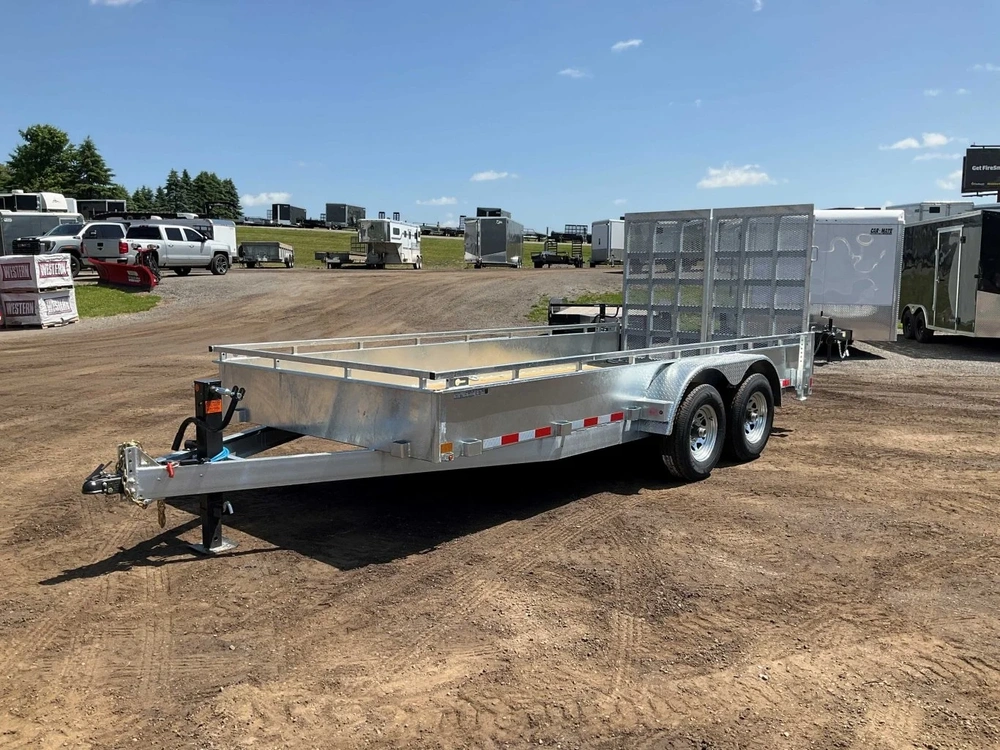 2026 Canada Trailers 82x16 5 Ton Galvanized Landscape Trailer alt