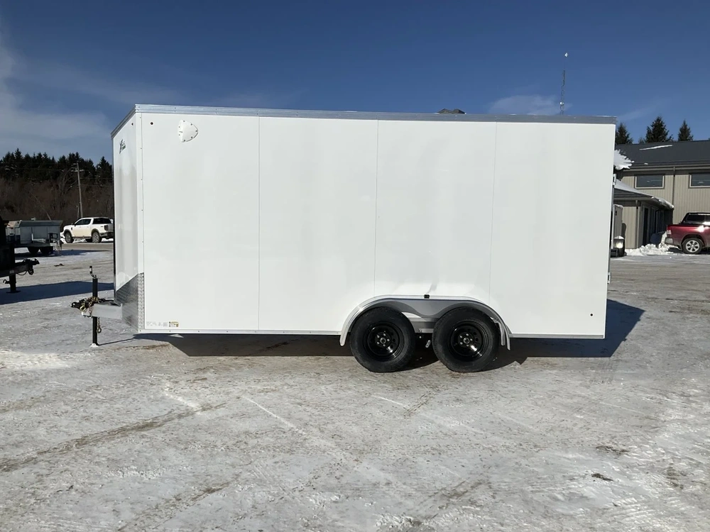 2026 Xcel Trailers 7x16 Plus V-nose Aluminum Cargo Trailer alt