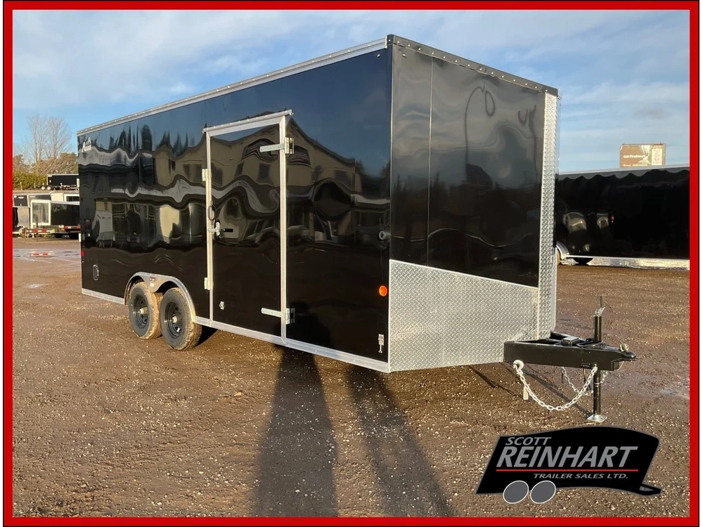 2026 Car Mate Trailers 8.5x20 Plus V-nose Avalanche Car Hauler alt
