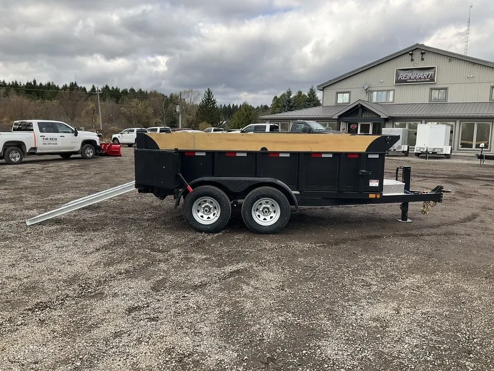 2026 Canada Trailers 6x12 5 Ton Dump Trailer alt