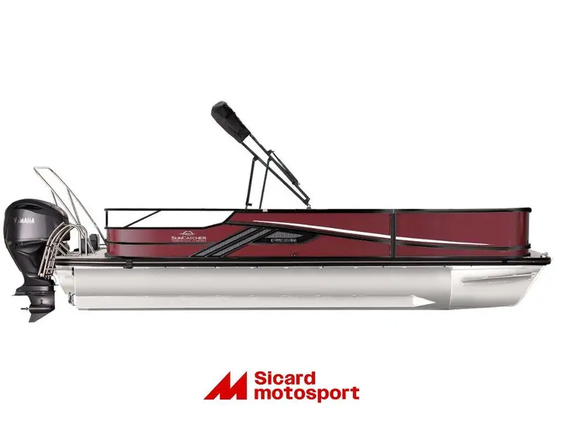 Suncatcher Fusion 322ss 2026 + Remorque + Moteur Yamaha Vf200xb 2026 alt