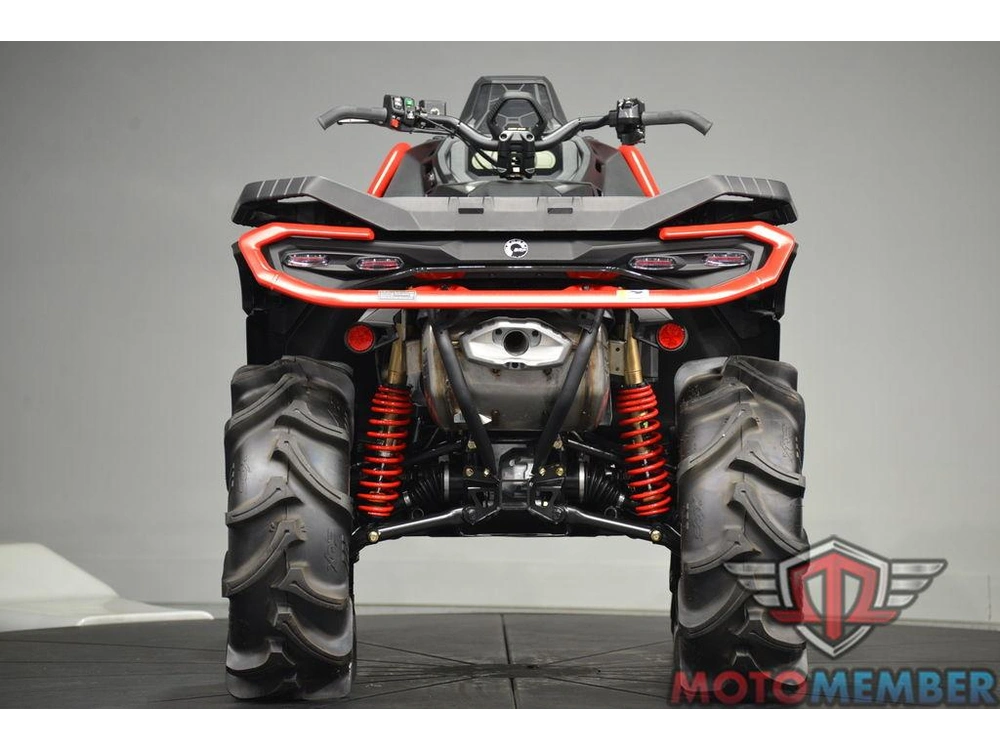 2025 Can-am Outlander X Mr 1000r Granite Grey & Legion Red alt