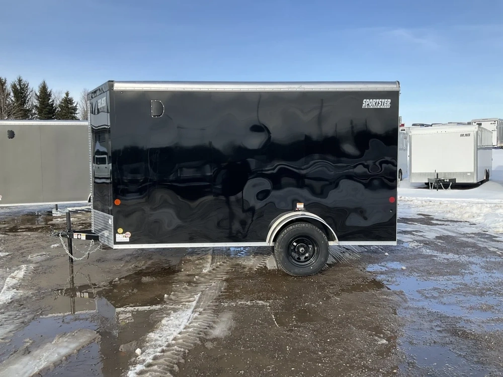 2026 Car Mate Trailers 6x12 Plus V-nose Liberty Sport Cargo Trailer alt