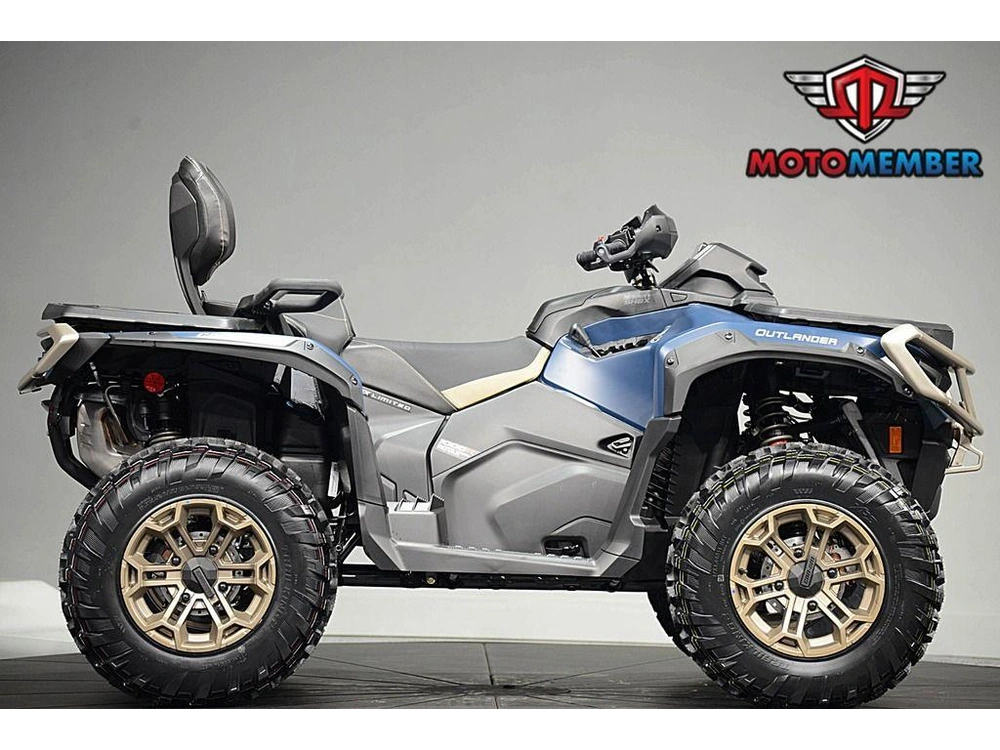 2026 Can-am Outlander Max Limited 1000r Dusty Navy alt