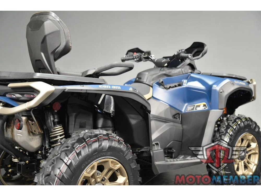 2026 Can-am Outlander Max Limited 1000r Dusty Navy alt