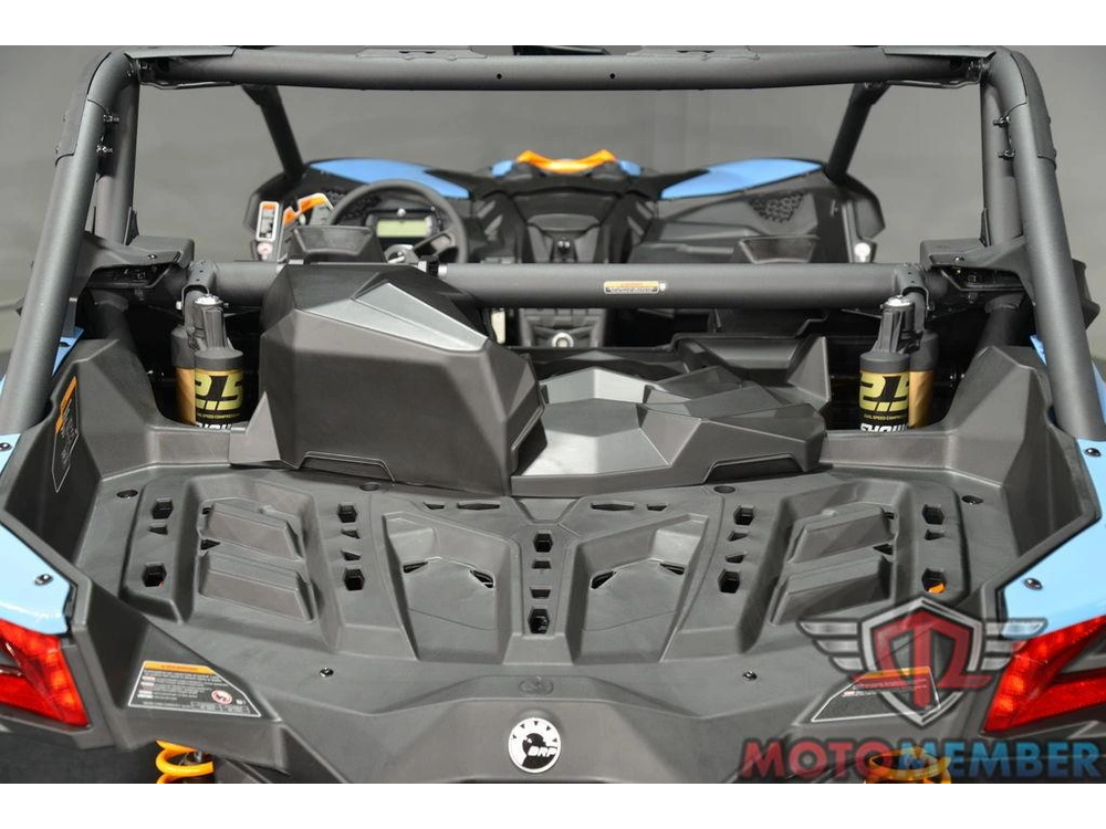 2026 Can-am Maverick X3 Ds Turbo Scandi Blue & Orange Crush alt