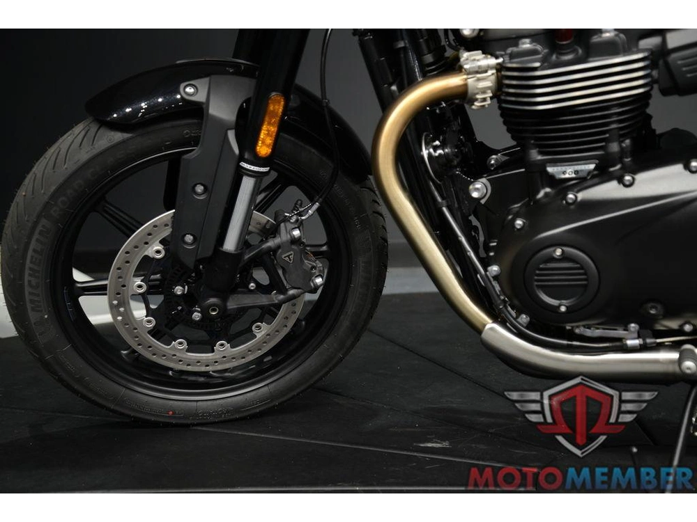 2025 Triumph Speed Twin 900 Phantom Black/aurum Gold alt