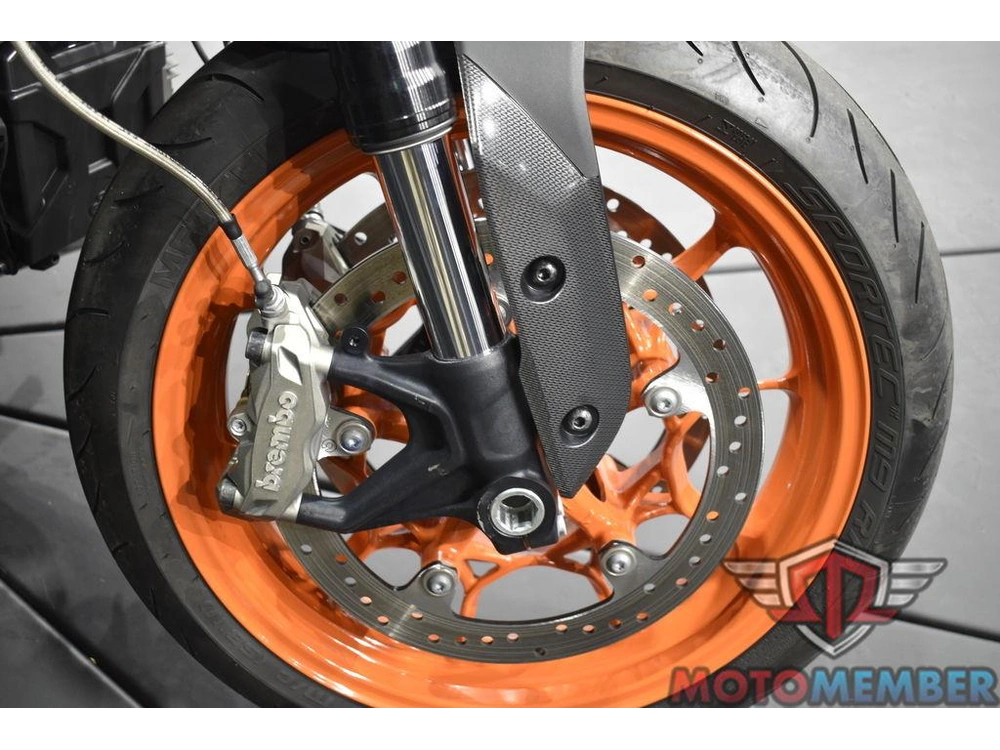 2023 Indian Motorcycle Ftr Stealth Gray/orange Burst alt