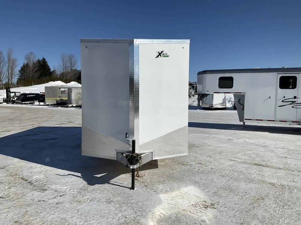 2026 Xcel Trailers 7x16 Plus V-nose Aluminum Cargo Trailer alt