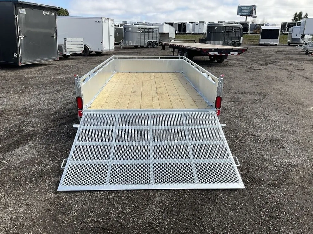 2026 Canada Trailers 6x12 Galvanized Utility Trailer alt
