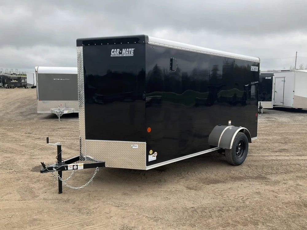 2026 Car Mate Trailers 6x12 Plus V-nose Liberty Sport Cargo Trailer alt