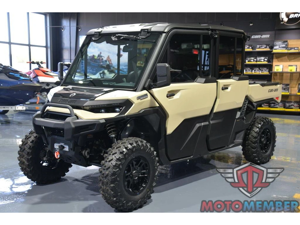 2026 Can-am Defender Max Limited Hd11 Desert Tan & Carbon Black alt