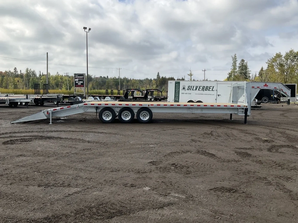 2026 Canada Trailers 8.5x30 10.5 Ton Galvanized Gooseneck Equipment Trailer alt