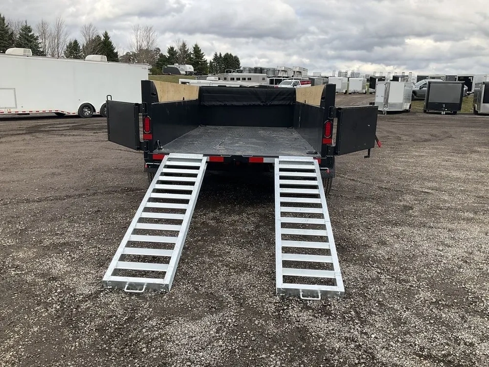 2026 Canada Trailers 6x12 5 Ton Dump Trailer alt