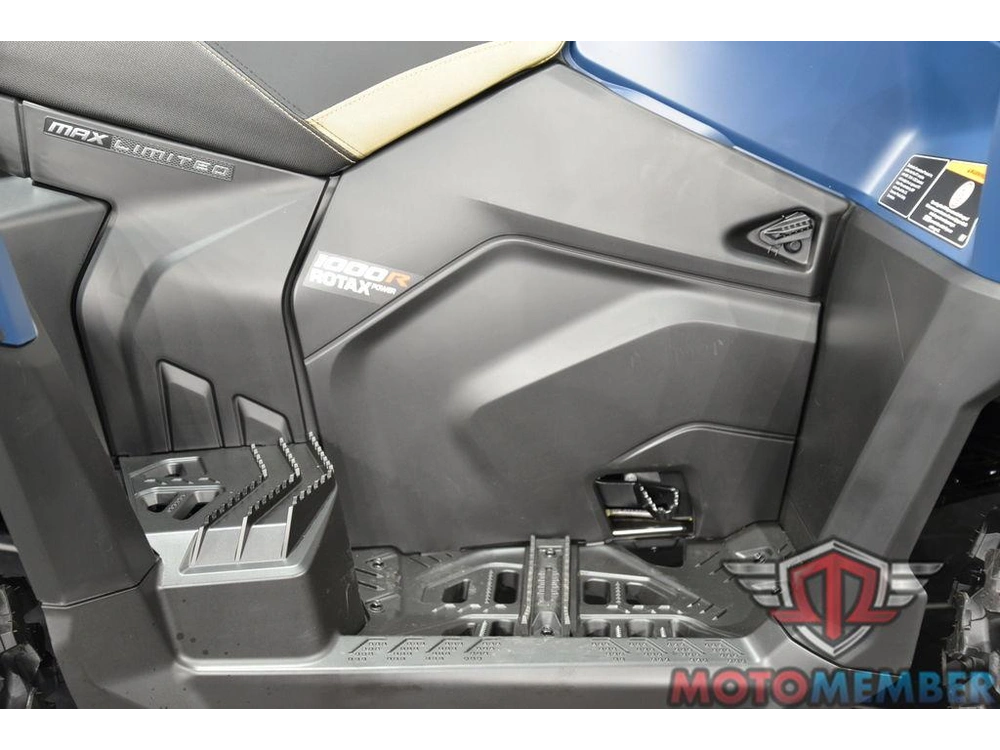 2026 Can-am Outlander Max Limited 1000r Dusty Navy alt