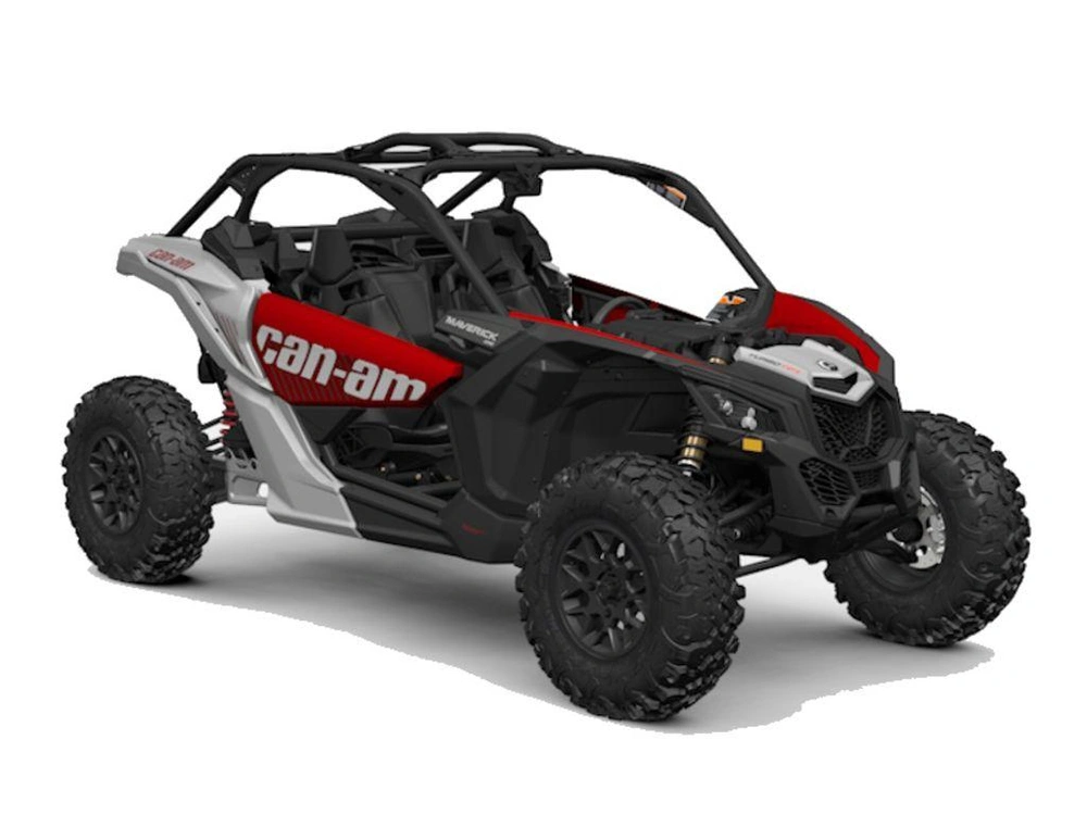 2025 Can-am Maverick X3 Ds Turbo Rr Fiery Red & Hyper Silver alt