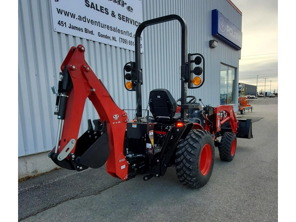 2026 Tym T254 Tractor, Loader, Backhoe Package alt