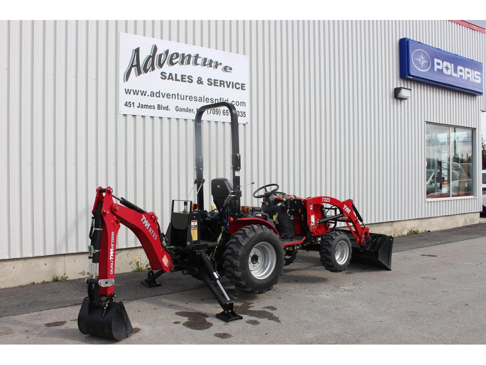 2026 Tym T254 Tractor, Loader, Backhoe Package alt