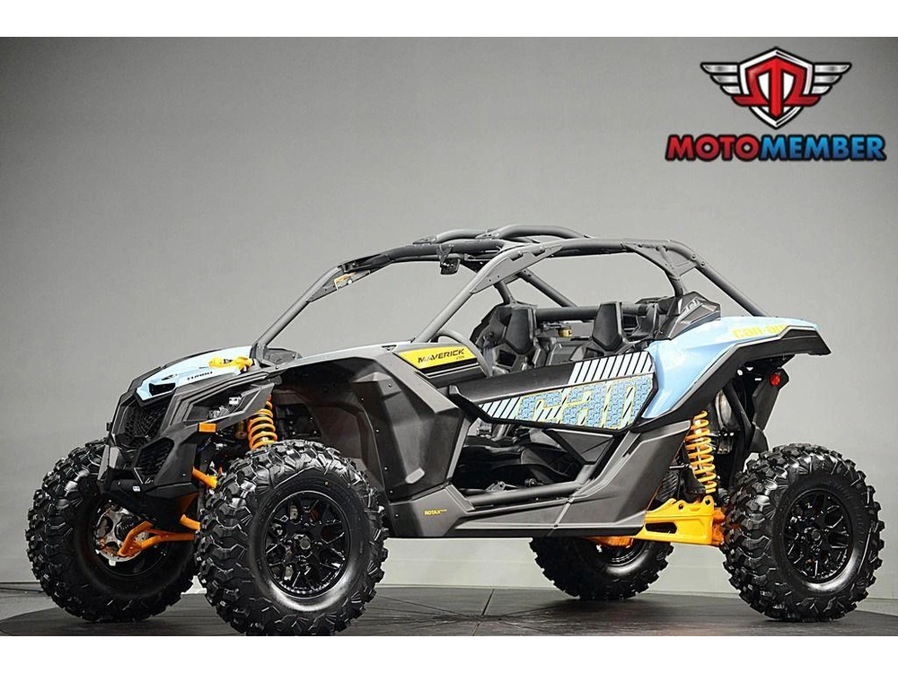 2026 Can-am Maverick X3 Ds Turbo Scandi Blue & Orange Crush alt