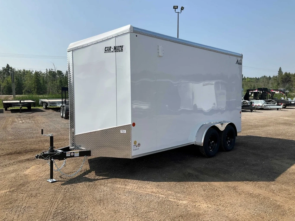 2026 Car Mate Trailers 7x14 Plus Sloped V-nose Avalanche Cargo Trailer alt