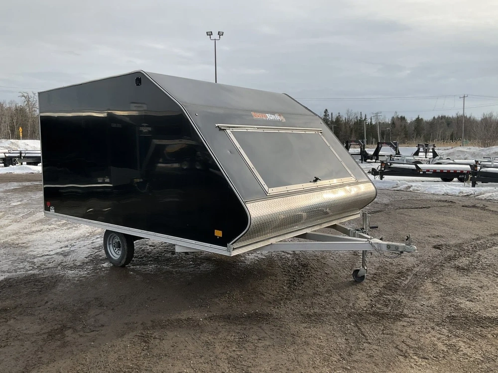 2022 Sno Pro 12x101 Hybrid All Aluminum Snowmobile Trailer alt