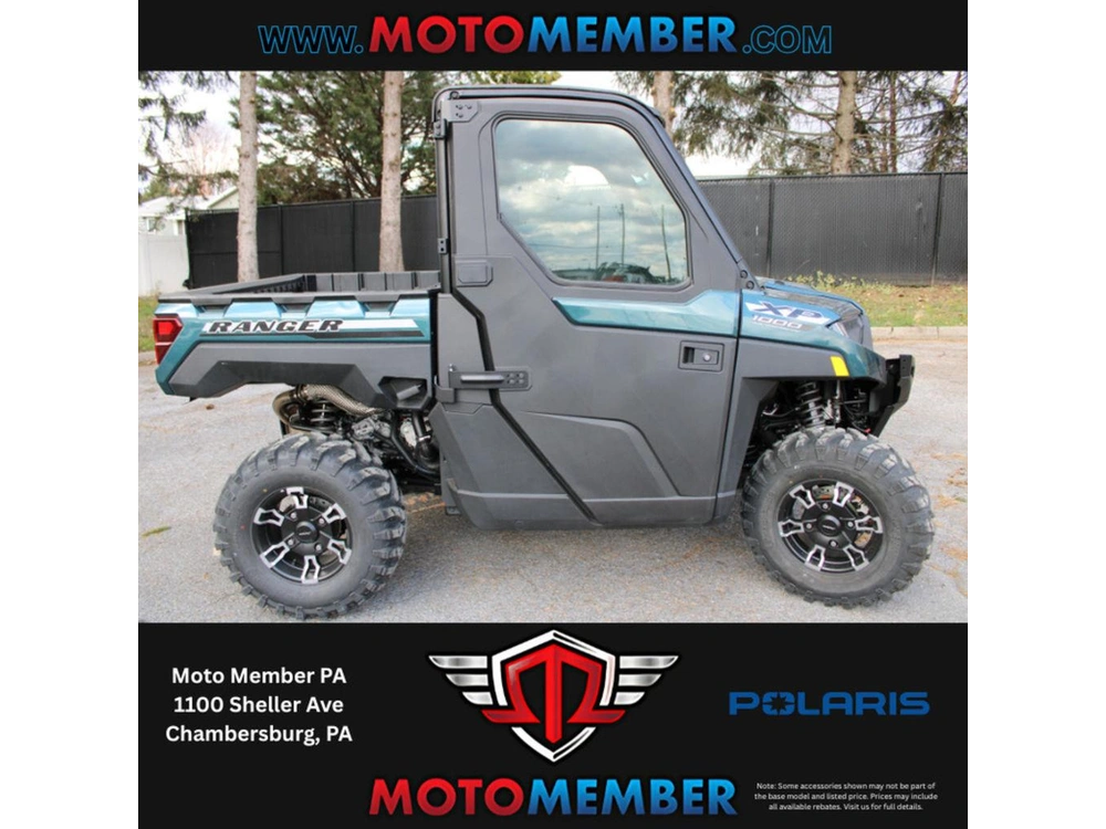 2026 Polaris Ranger Xp 1000 Northstar Premium Blue Labyrinth alt