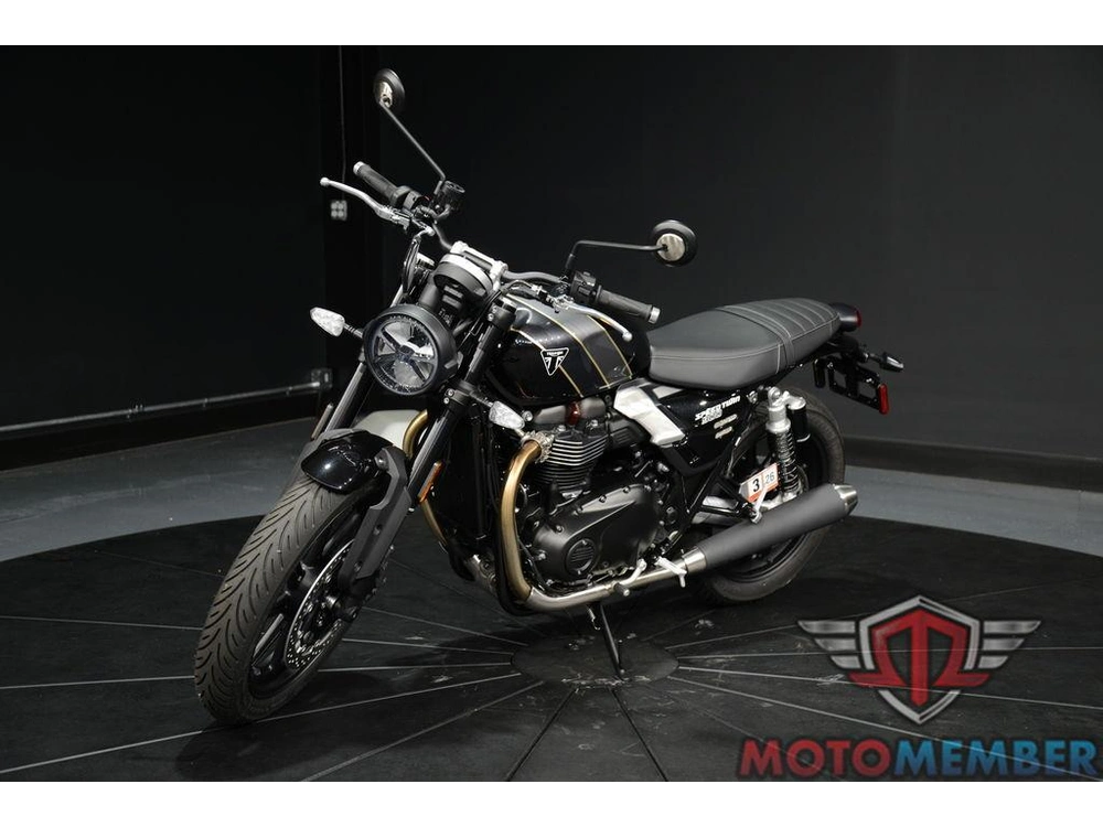 2025 Triumph Speed Twin 900 Phantom Black/aurum Gold alt