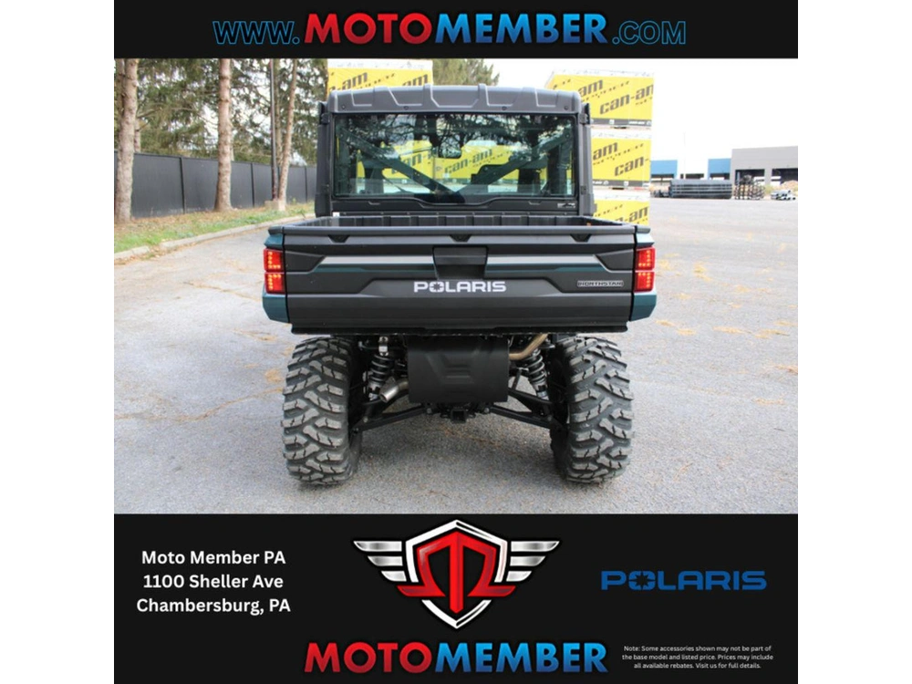 2026 Polaris Ranger Crew Xp 1000 Northstar Edition Premium Blue Labyrinth alt