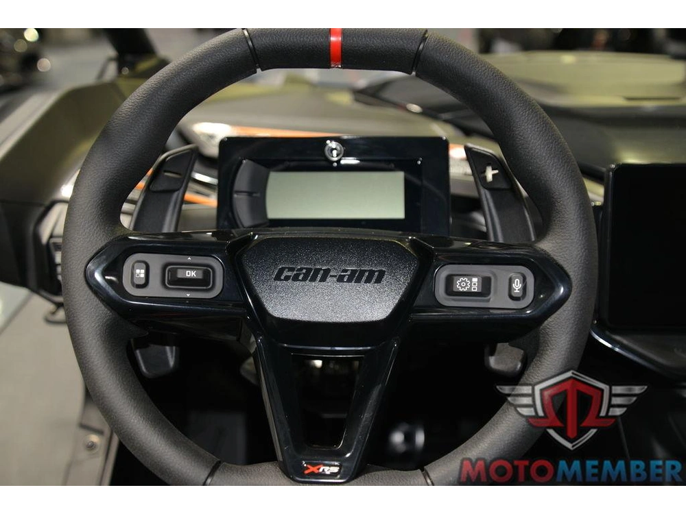 2025 Can-am Maverick R Max X Rs With Smart-shox Dusty Navy & Legion Red alt