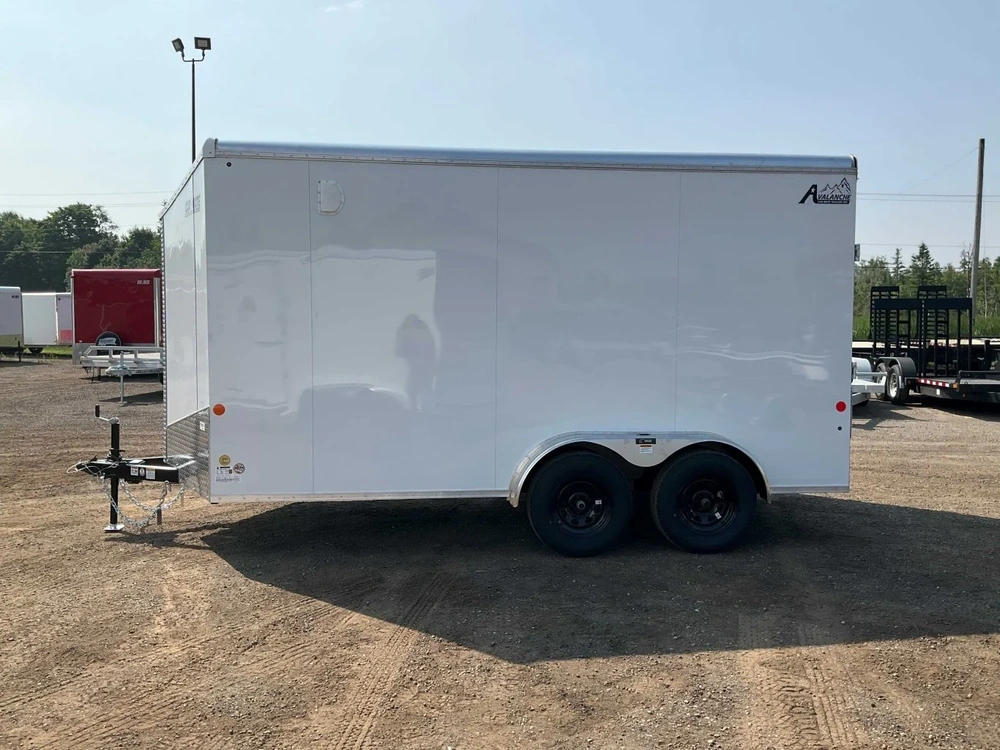 2026 Car Mate Trailers 7x14 Plus Sloped V-nose Avalanche Cargo Trailer alt