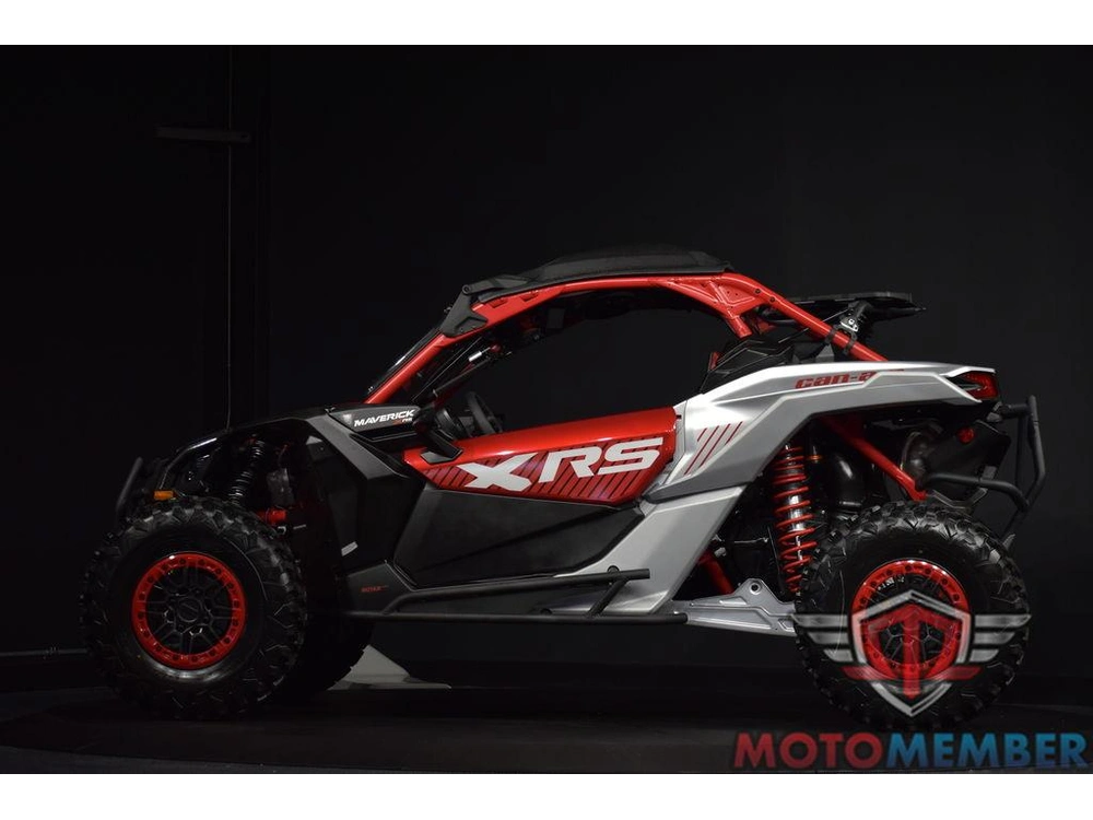 2025 Can-am Maverick X3 Ds Turbo Fiery Red & Hyper Silver alt
