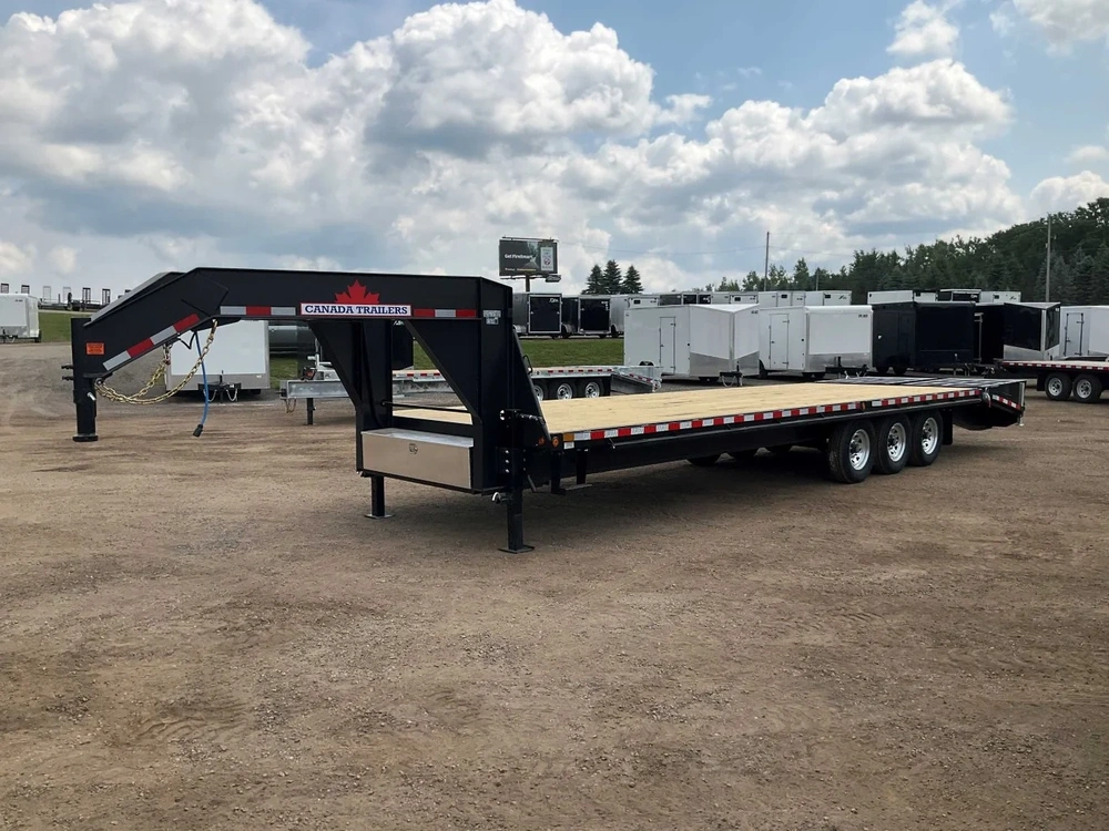 2026 Canada Trailers 8.5x30 10.5 Ton Gooseneck Equipment Trailer alt