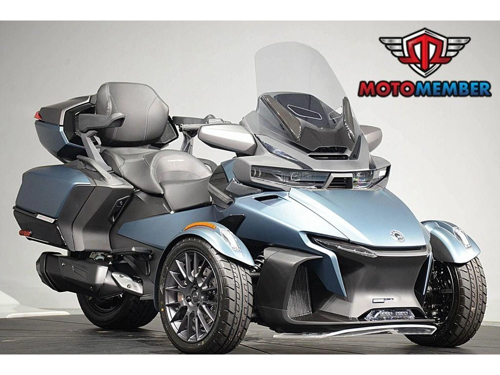 2026 Can-am Spyder Rt Limited Mineral Blue alt
