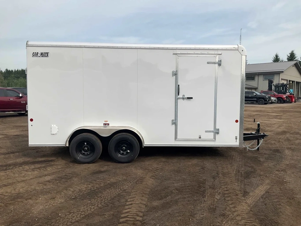 2025 Car Mate Trailers 7x16 Hd Custom Cargo Trailer alt