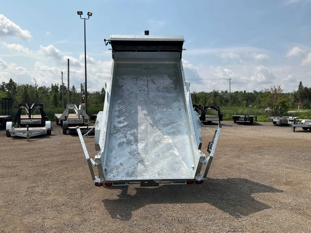 2026 Xcel Trailers 5x10 Ares Galvanized Dump Trailer alt