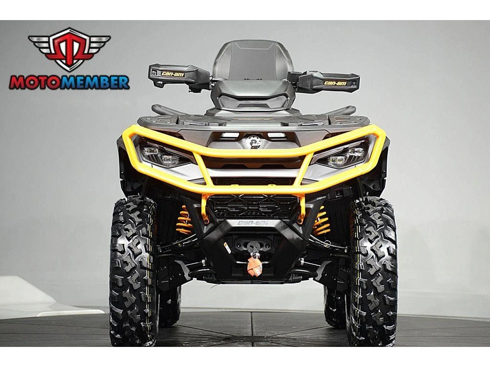 2026 Can-am Outlander Max Xt-p 1000r Mineral Grey & Orange Crush alt
