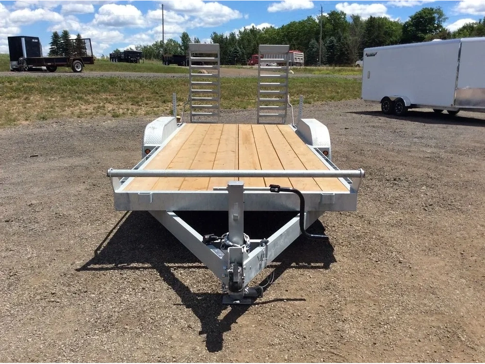 2026 Canada Trailers 82x18 5 Ton Galvanized Equipment Trailer alt